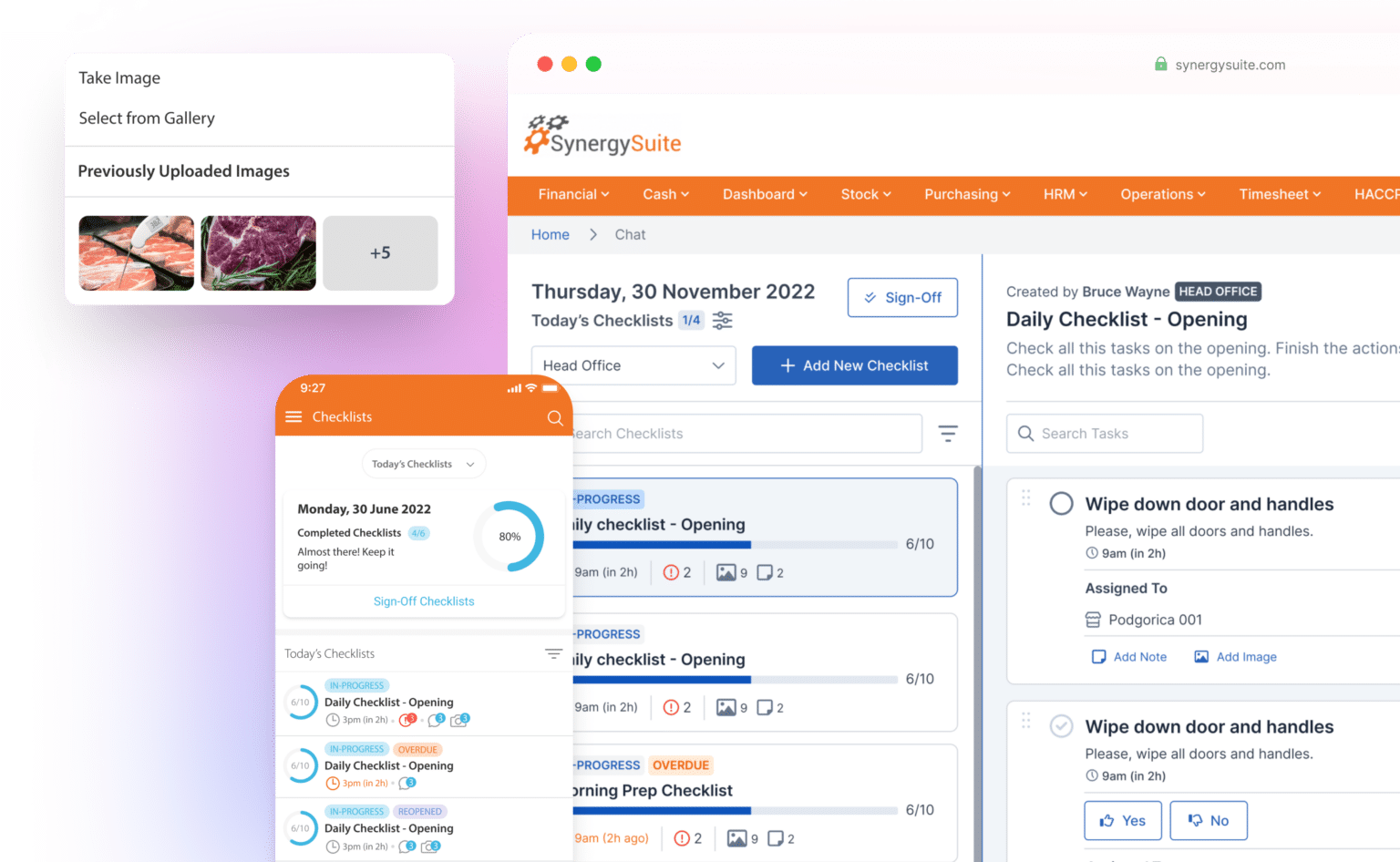 Gestión operativa estandarizada para múltiples unidades